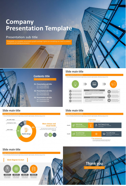 工作汇报英文版ppt模板 