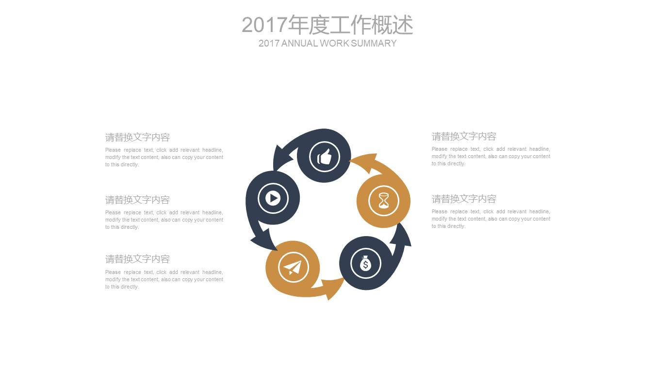 汇报工作周例会ppt模板 
