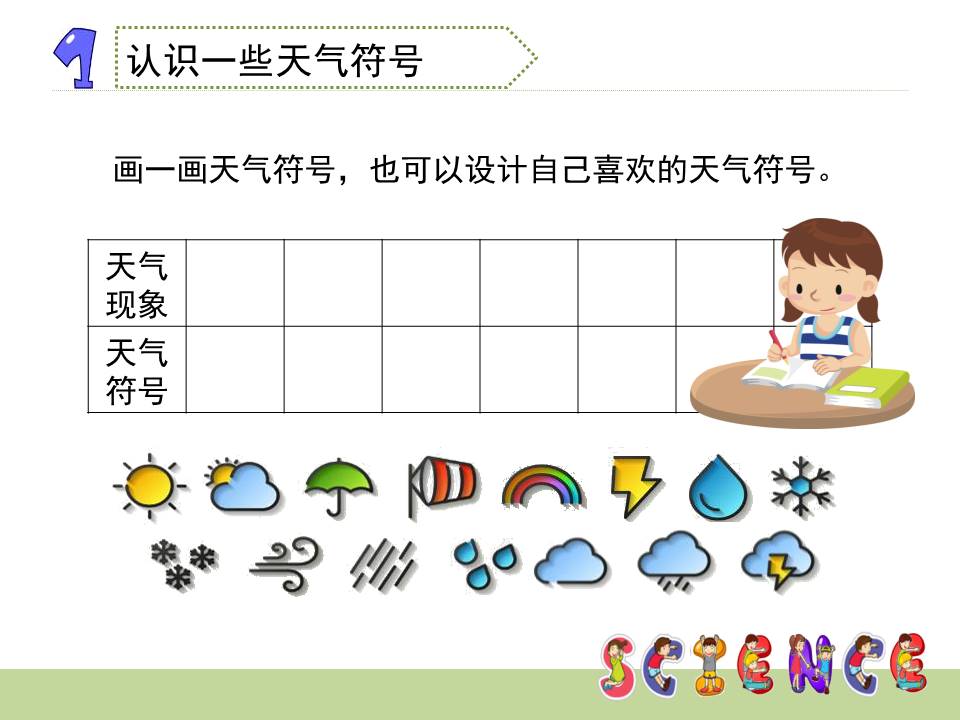 天气日历ppt 