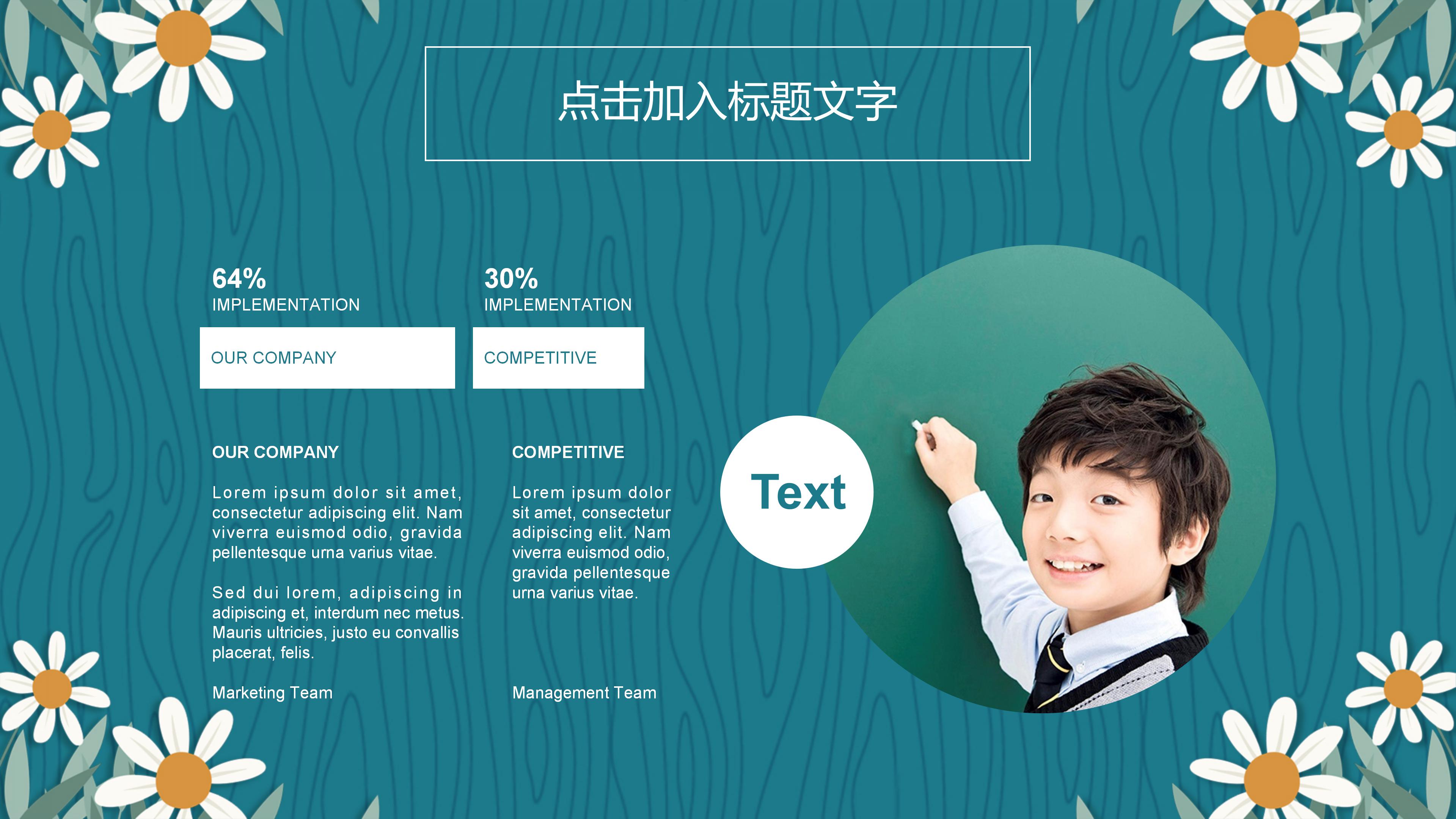 励志青春主题班会ppt模板