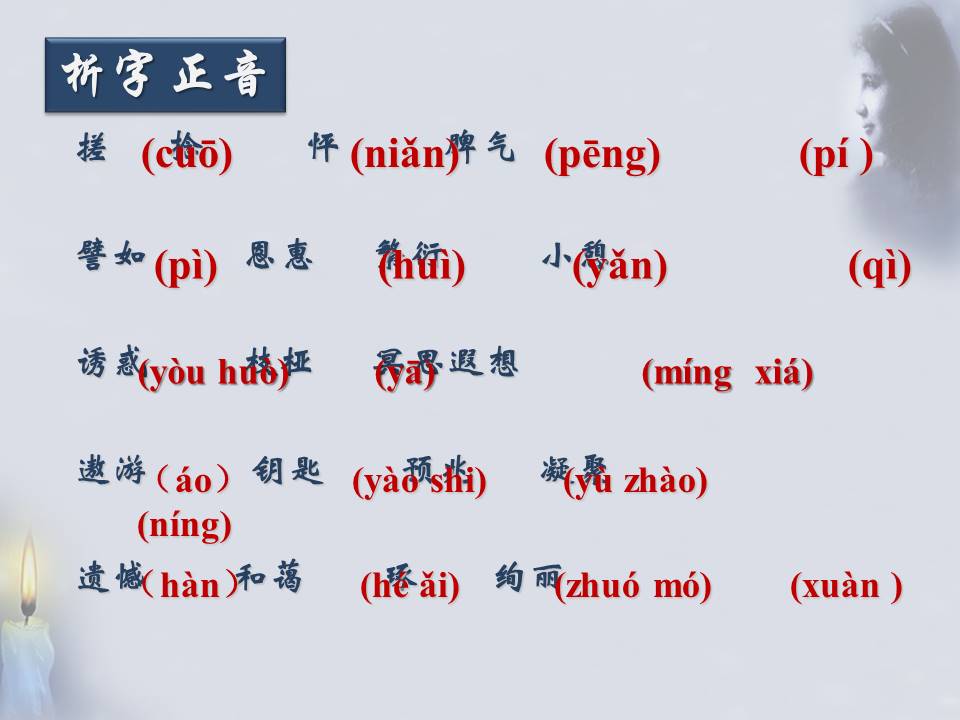 再塑生命的人优秀ppt 