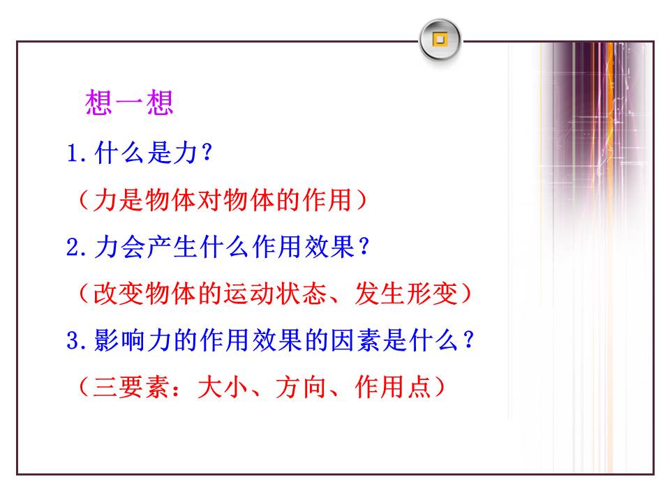 初中物理力的合成ppt