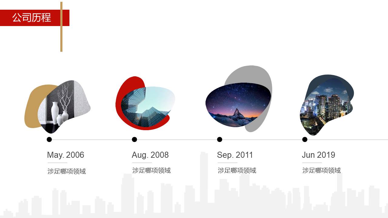 商务企业宣传年终总结ppt