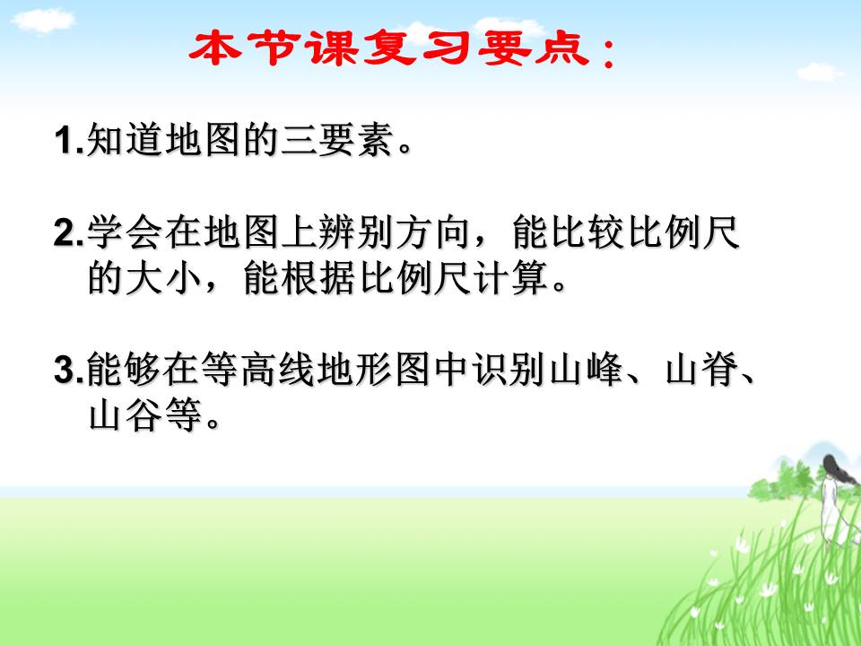 地图课件ppt模板
