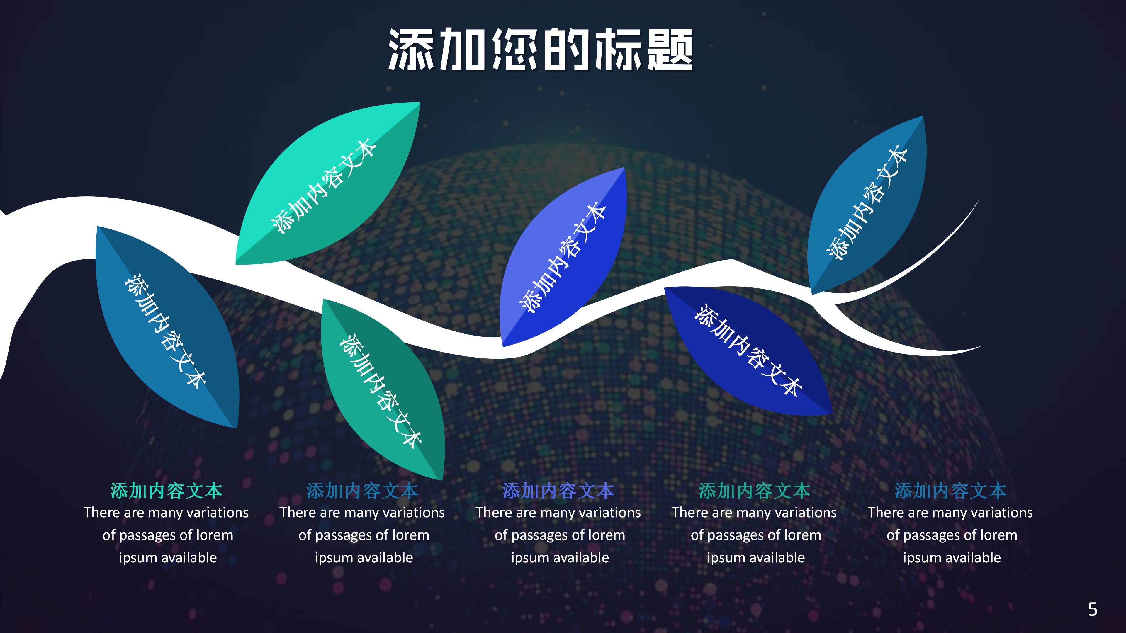 技术产品方案ppt模板