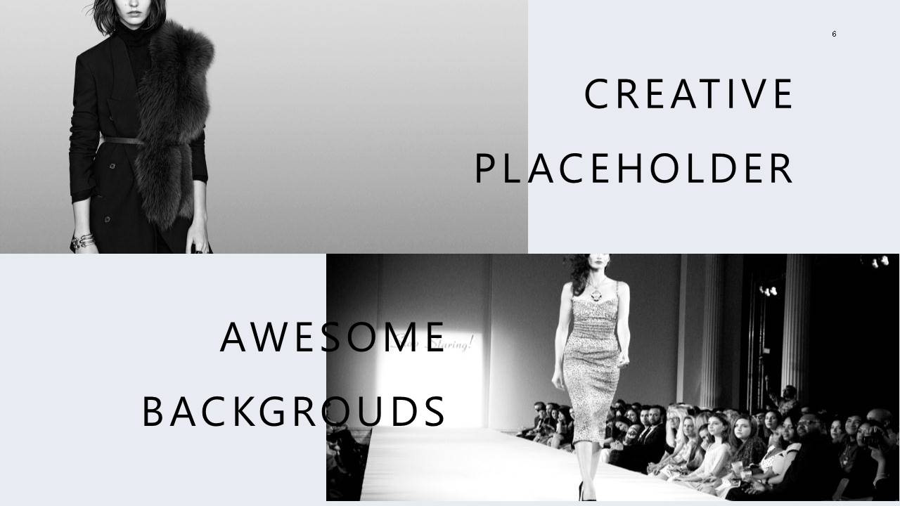 时尚服装答辩ppt模板 