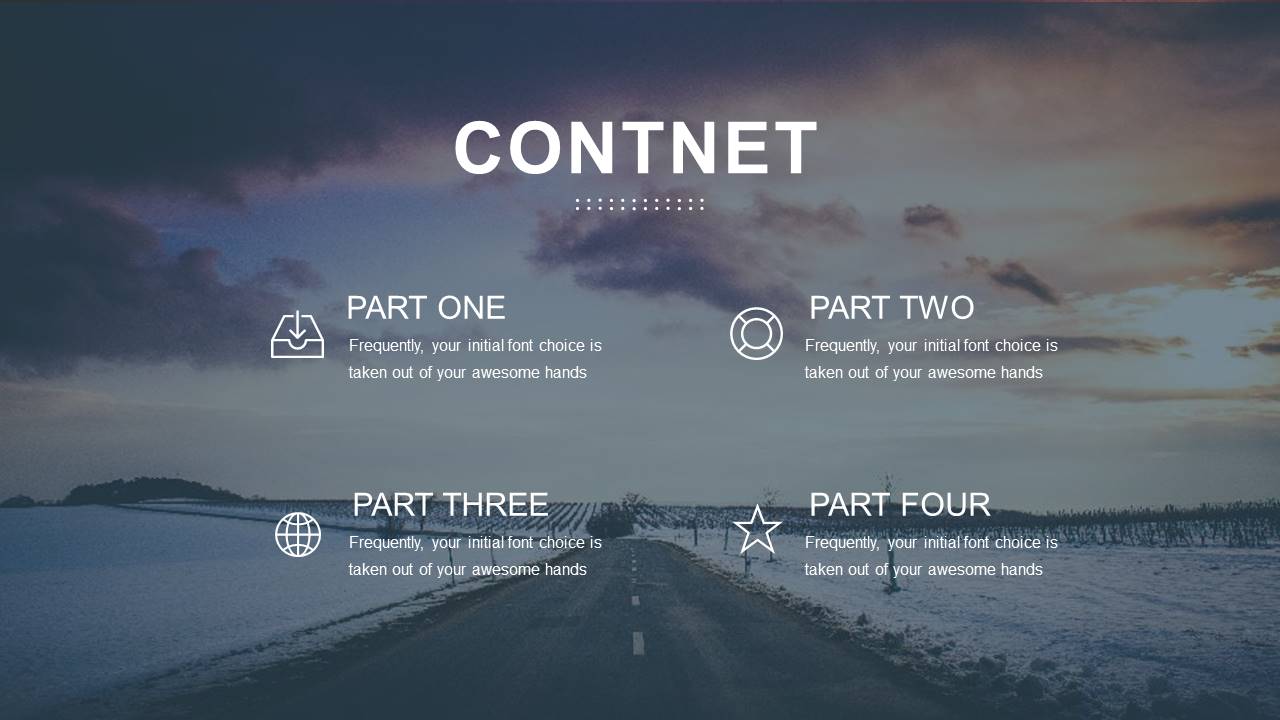 欧美风非凡图库企业介绍ppt模板