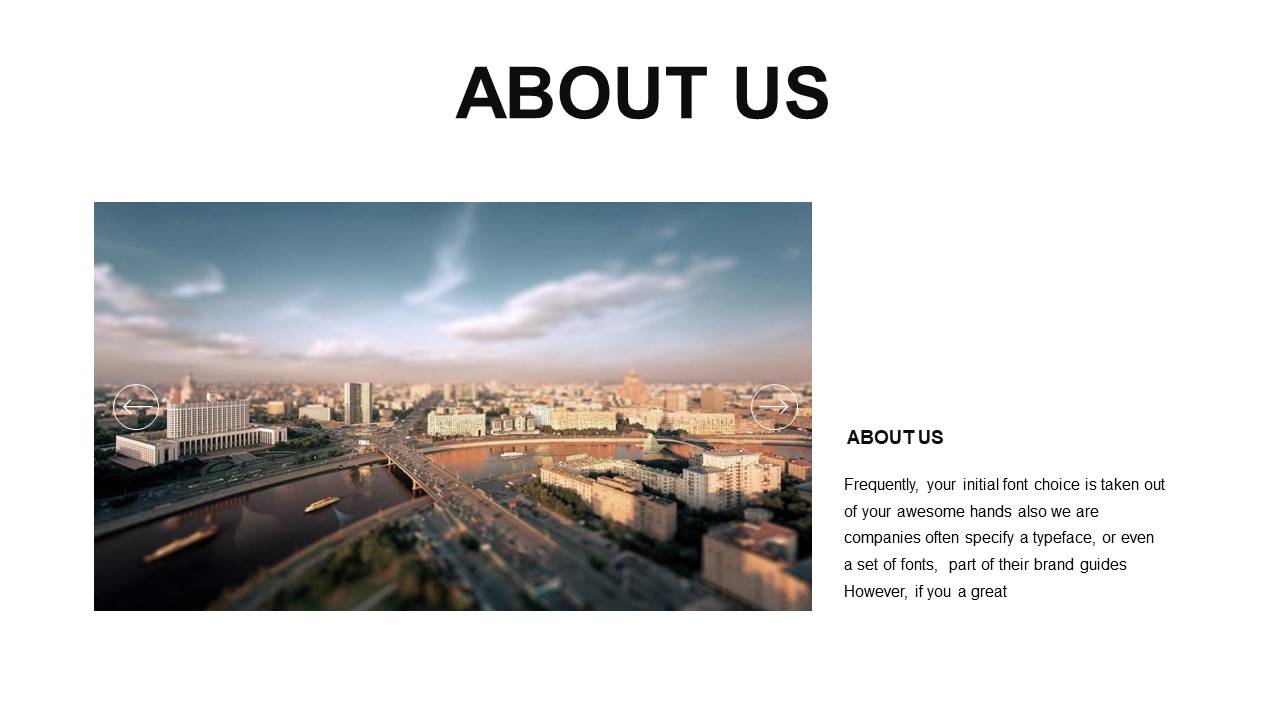 欧美风非凡图库企业介绍ppt模板