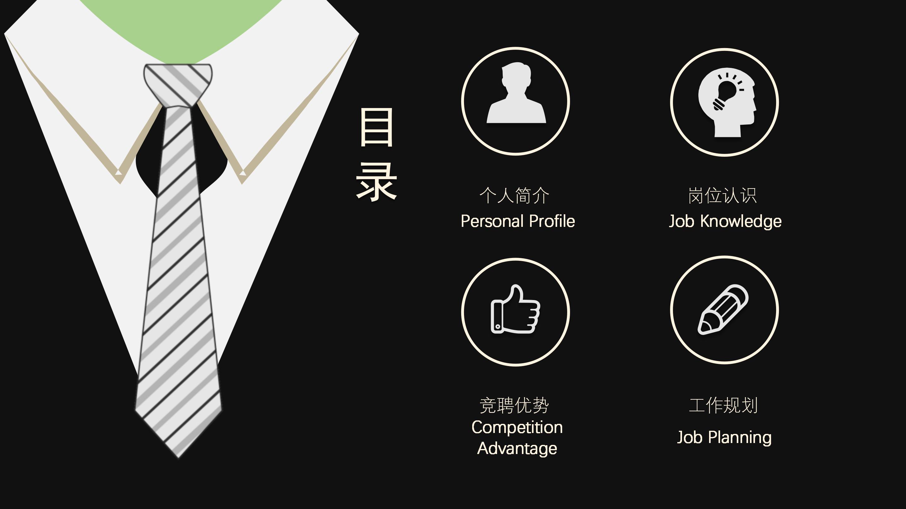 中医求职简历ppt模板