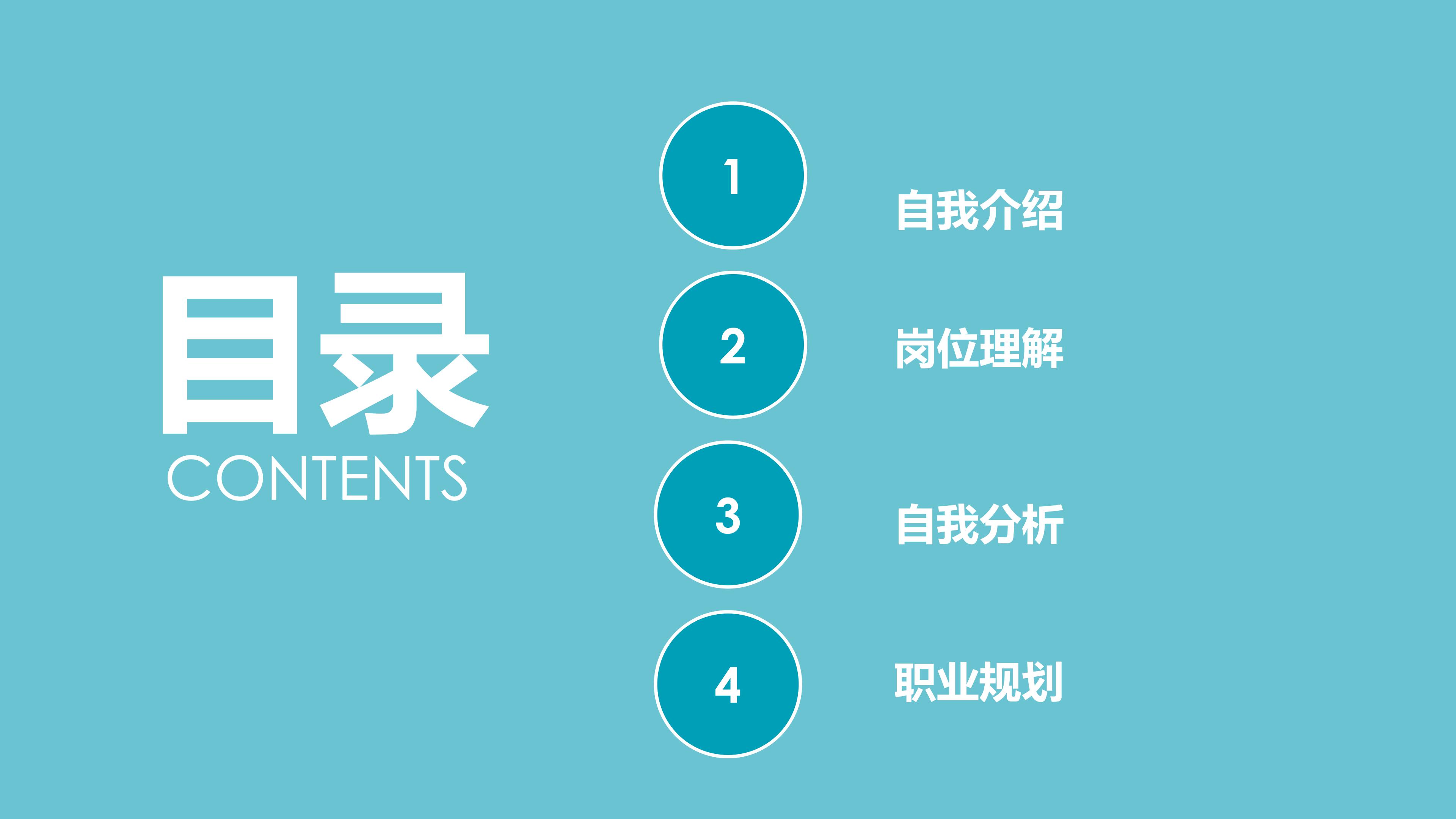 大学生求职简历范文ppt模板