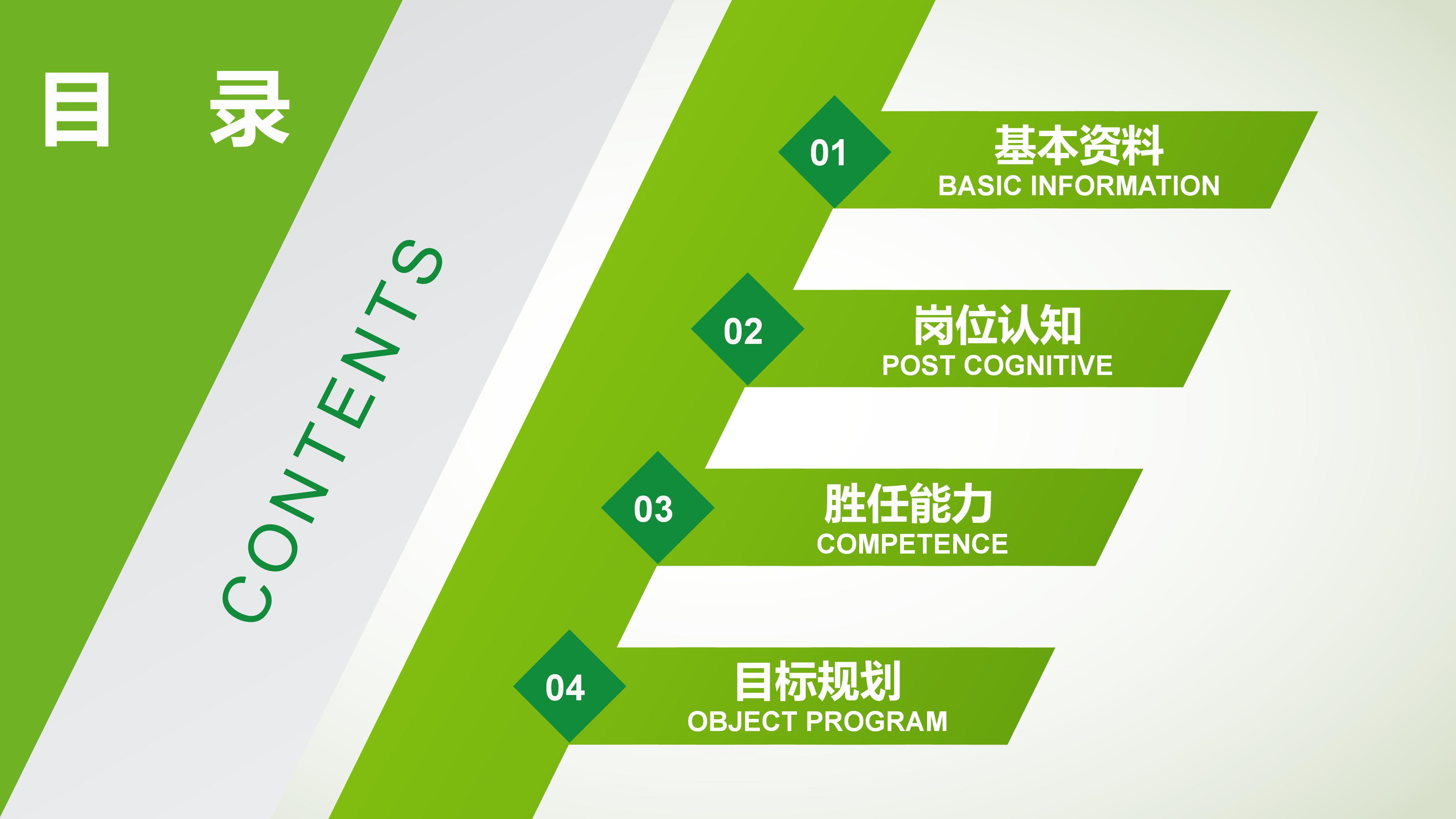 制作求职简历ppt模板