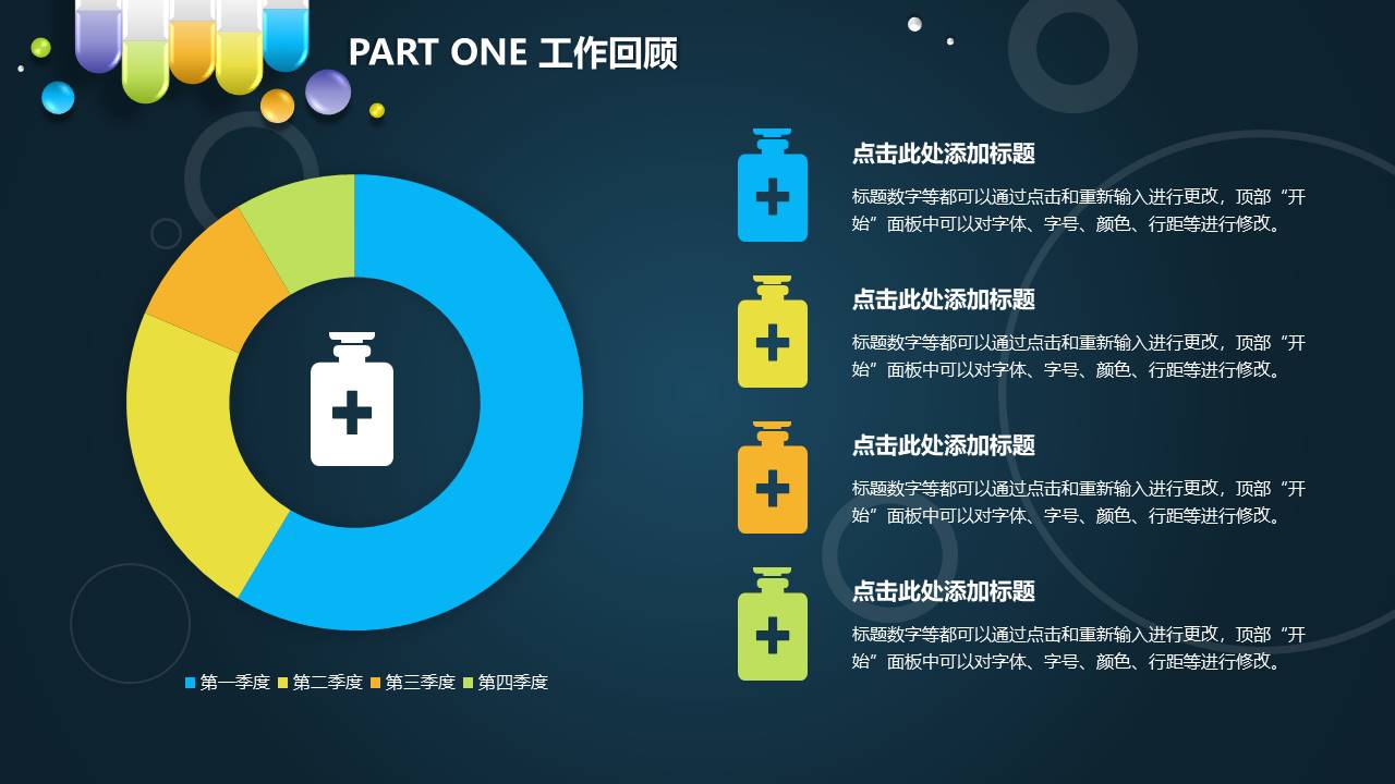 医药医学代表工作汇报ppt模板