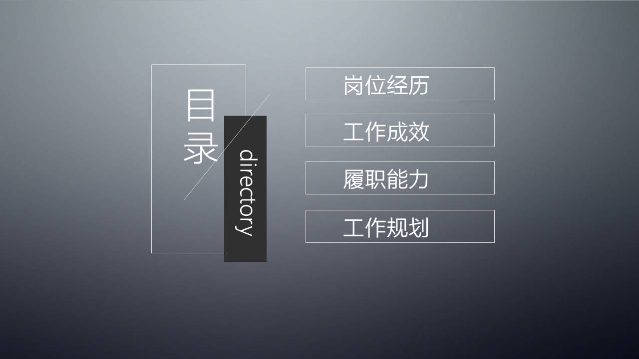 自我介绍ppt模板工作总结