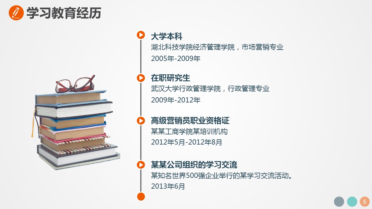 职称竞岗ppt模板 