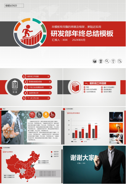研发部门年终总结ppt汇报