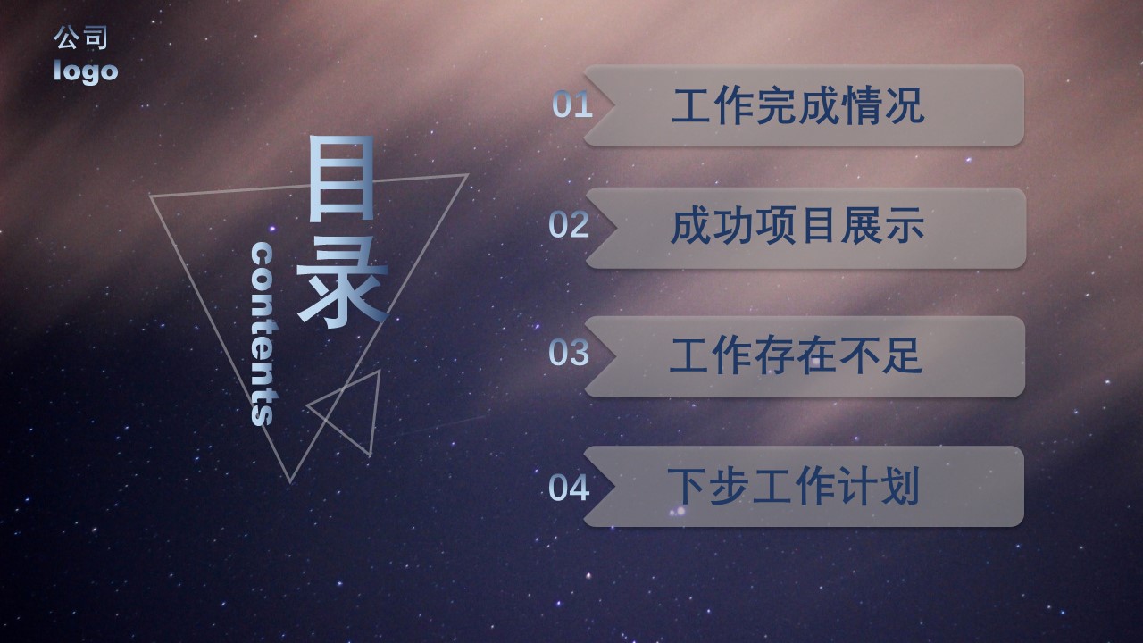 创意简约工作汇报ppt模板