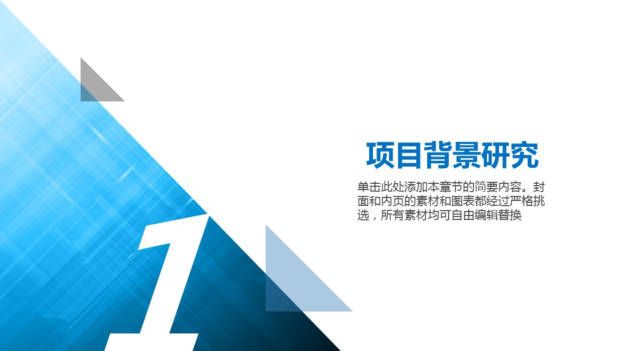 创业投资项目计划书ppt模板
