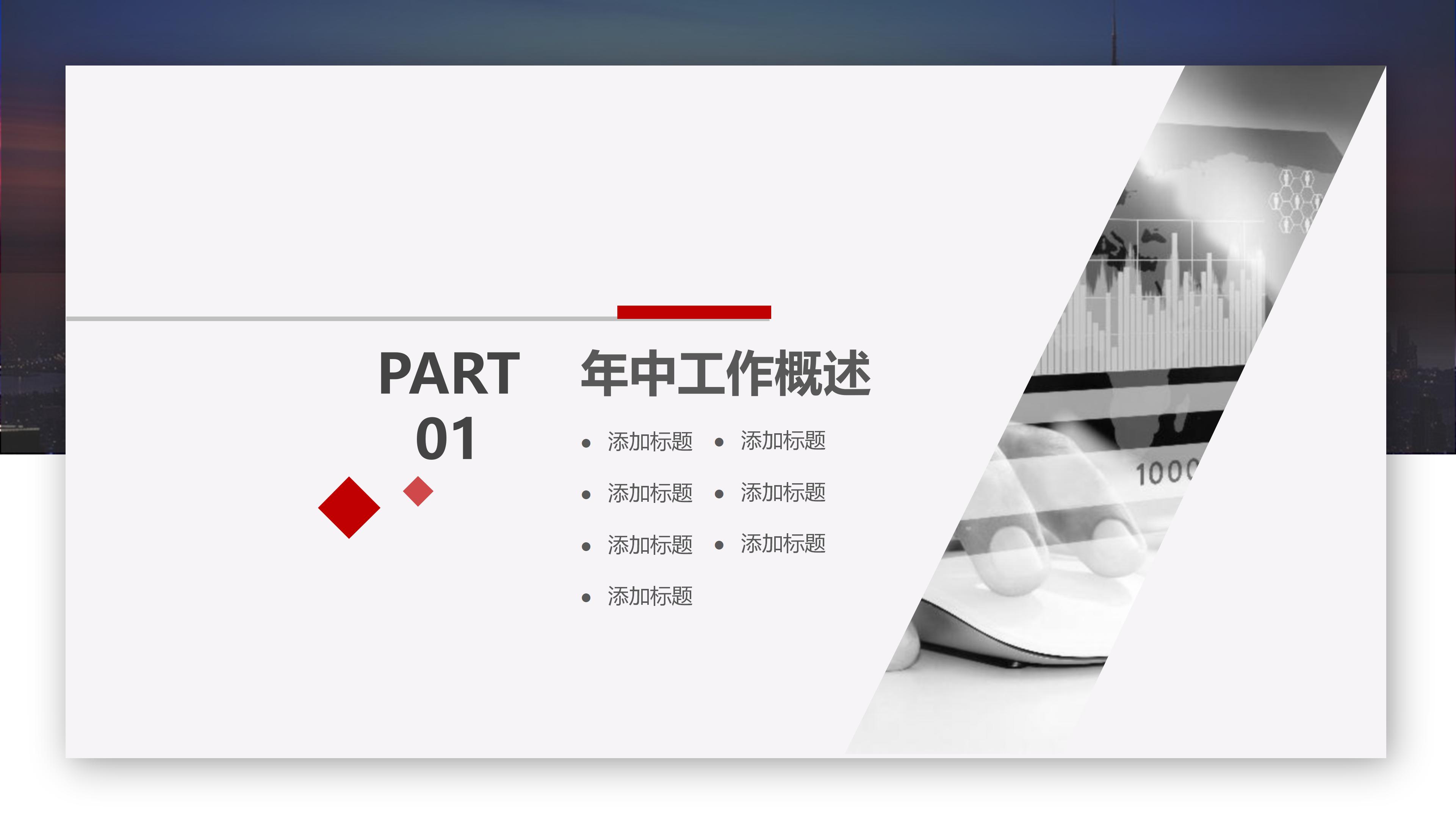 跨境电商年会总结ppt模板
