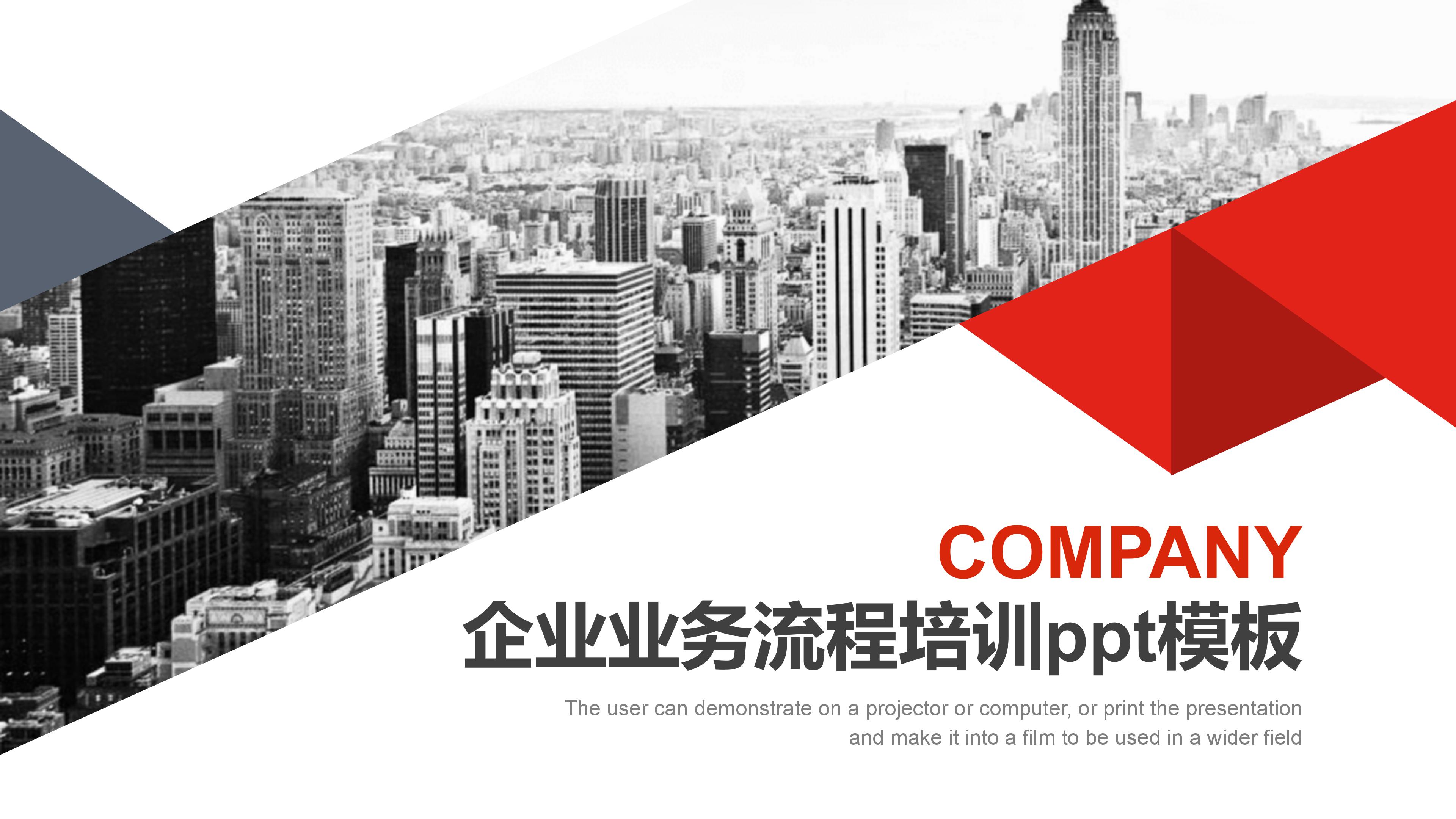 企业业务流程培训ppt模板