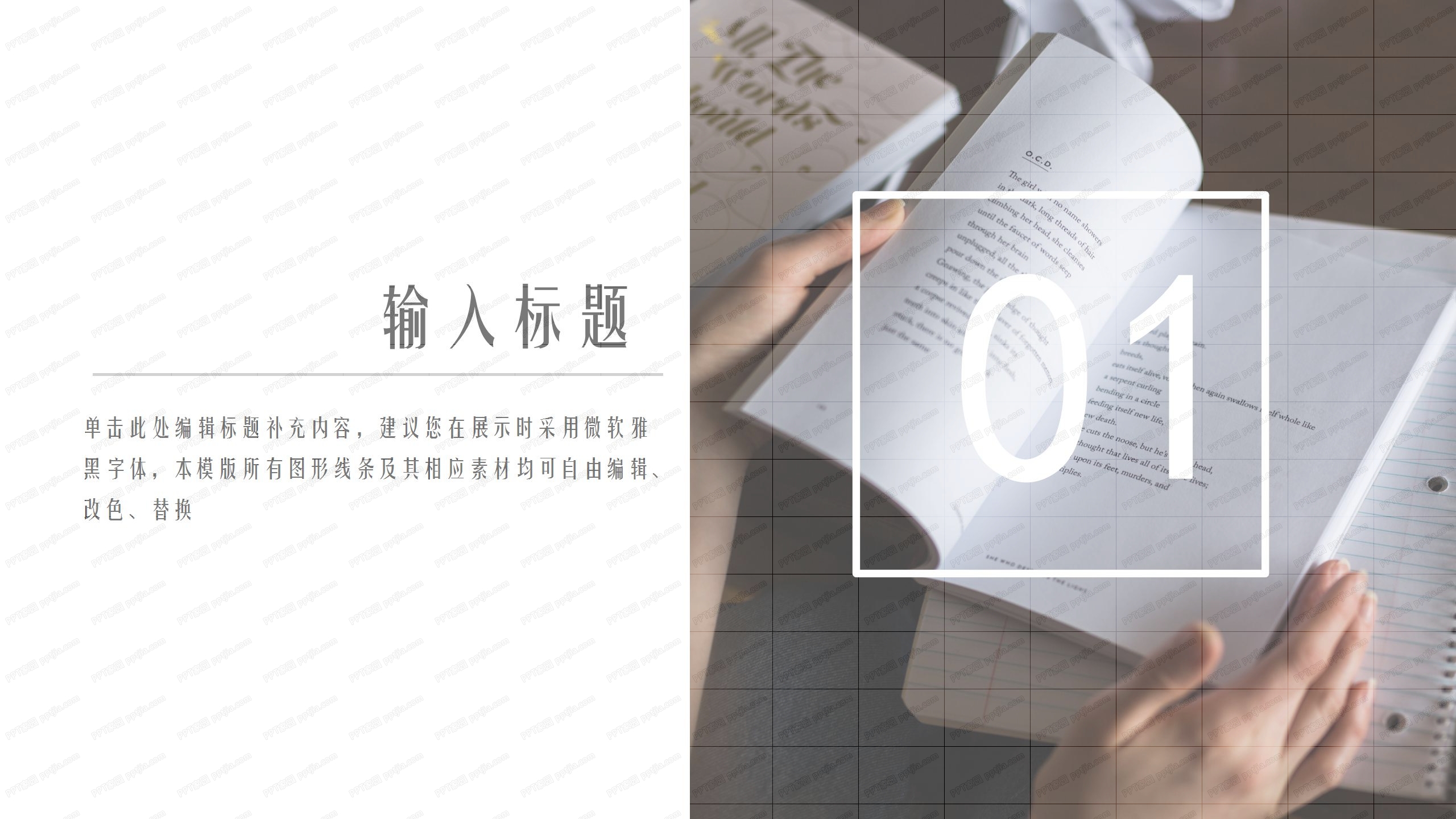 简约风活动项目策划方案ppt模板