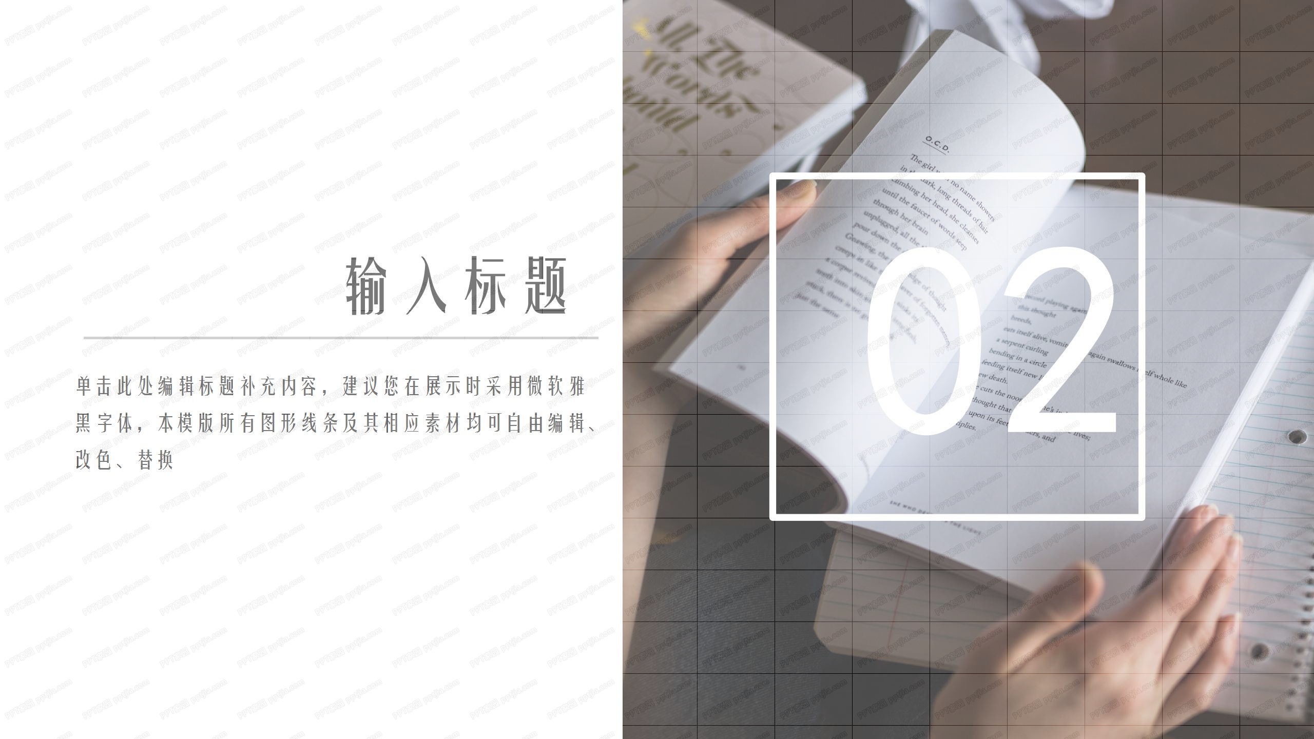 简约风活动项目策划方案ppt模板
