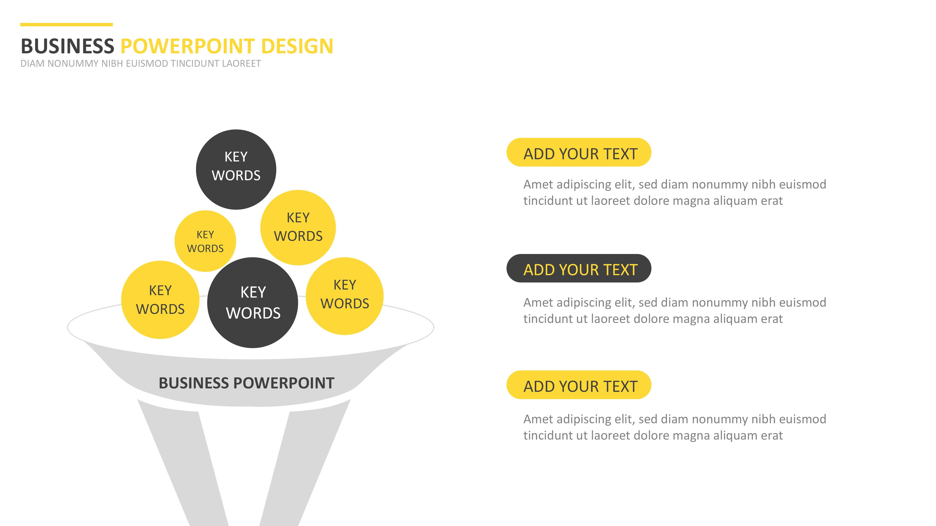 英文数据分析ppt模板