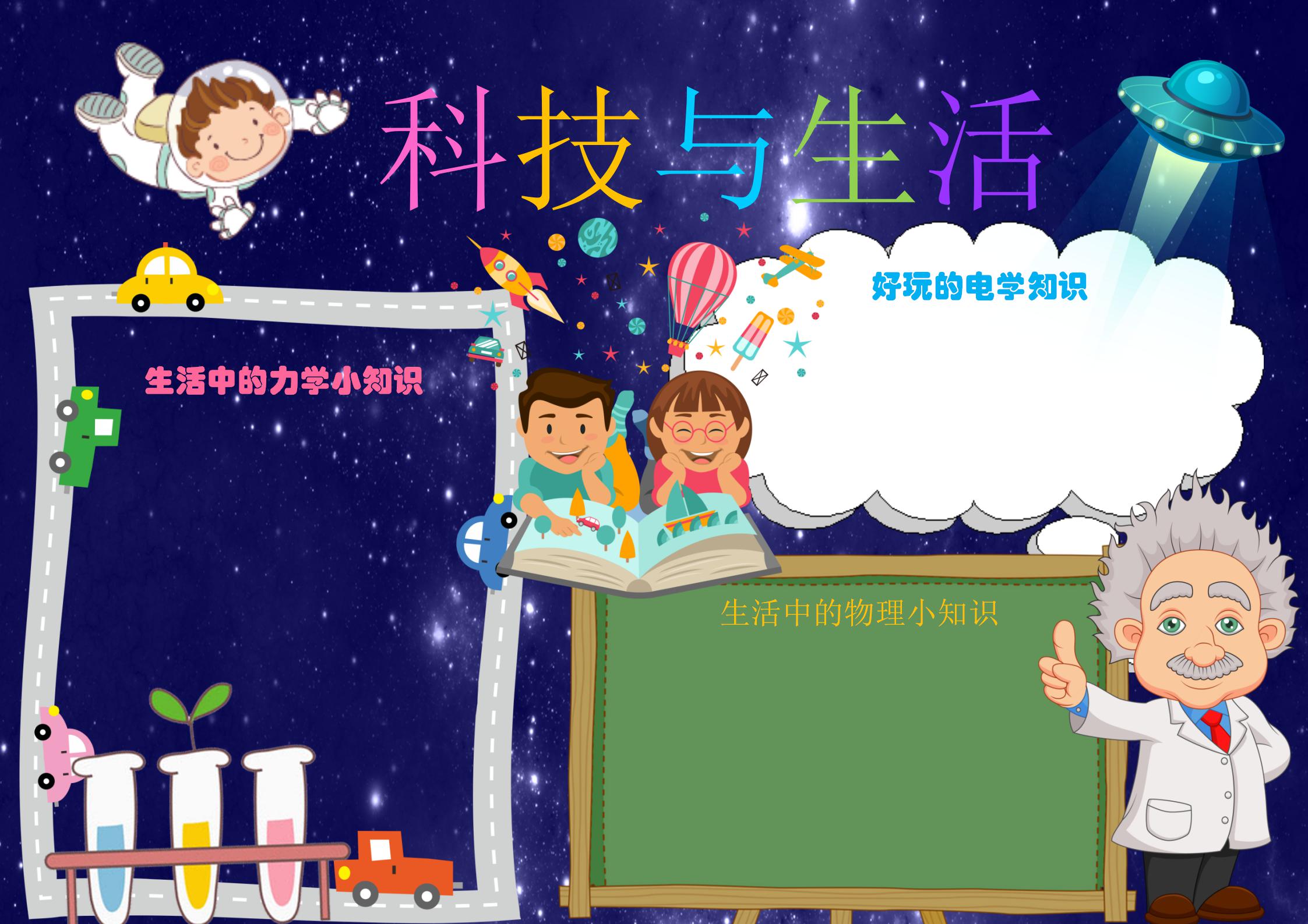 科学手抄报资料内容