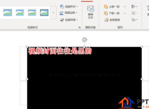 怎么修改PPT插入视频的封面