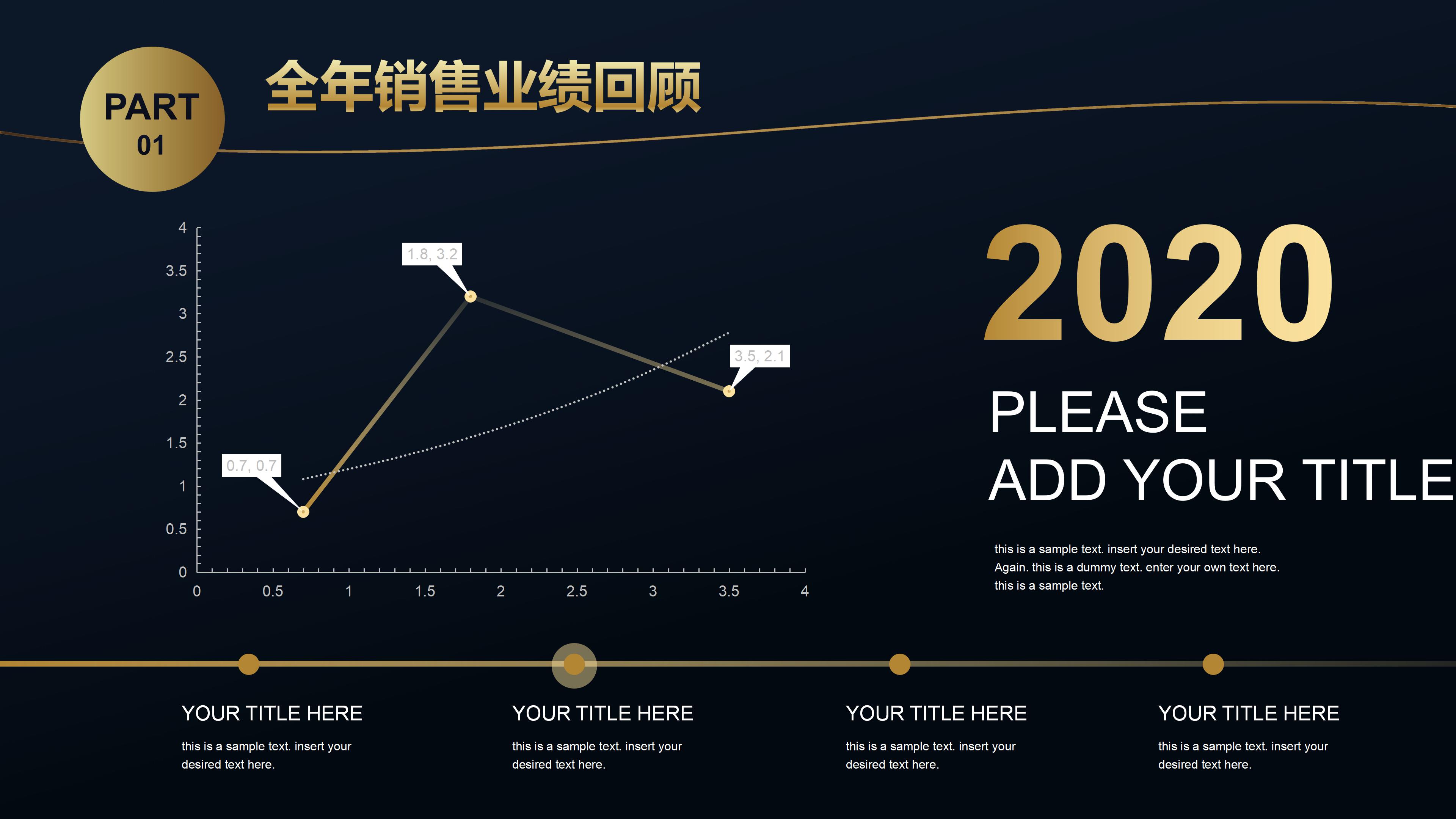 物业公司一季度工作总结ppt模板