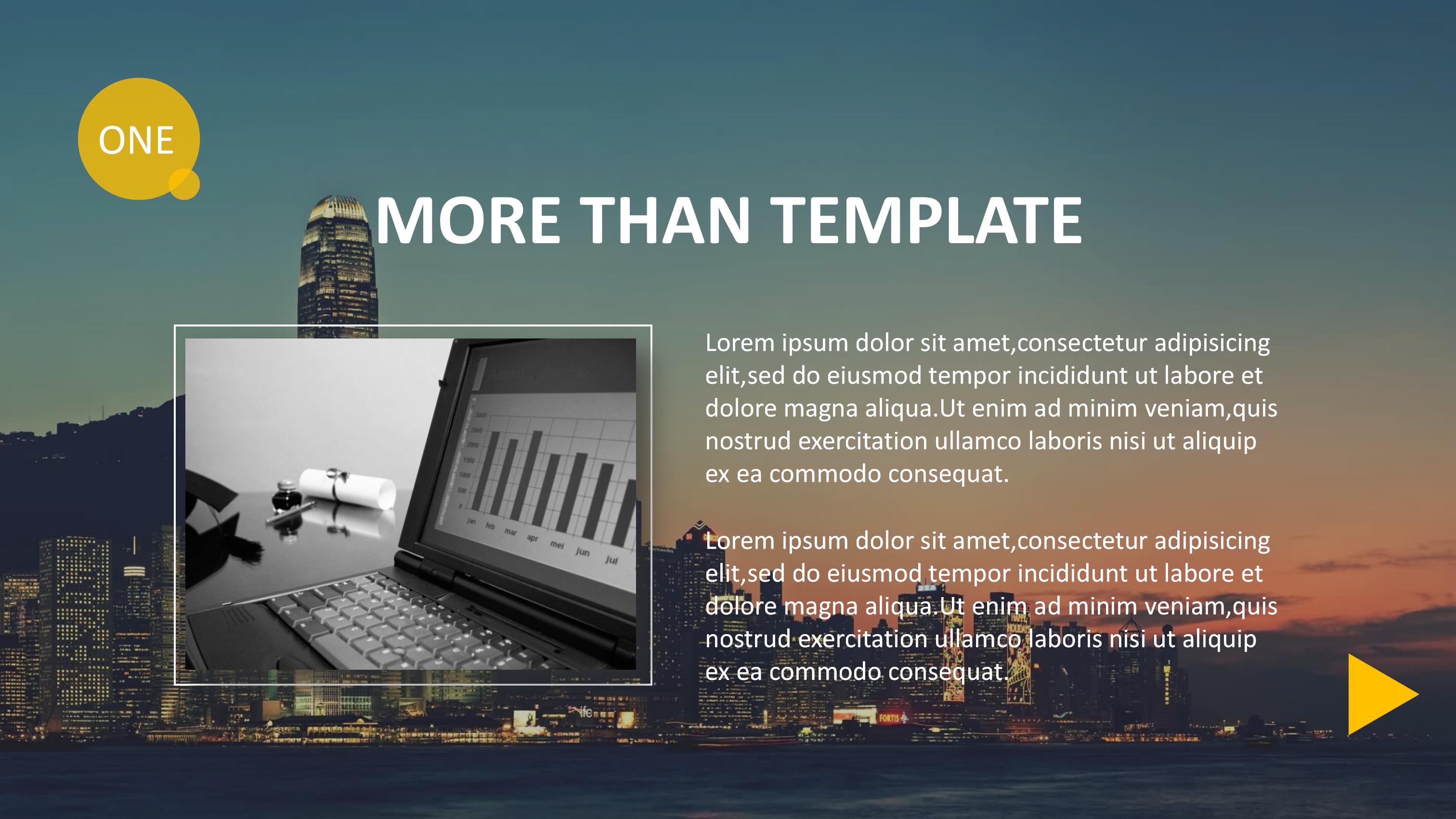 建筑预算成本分析ppt模板