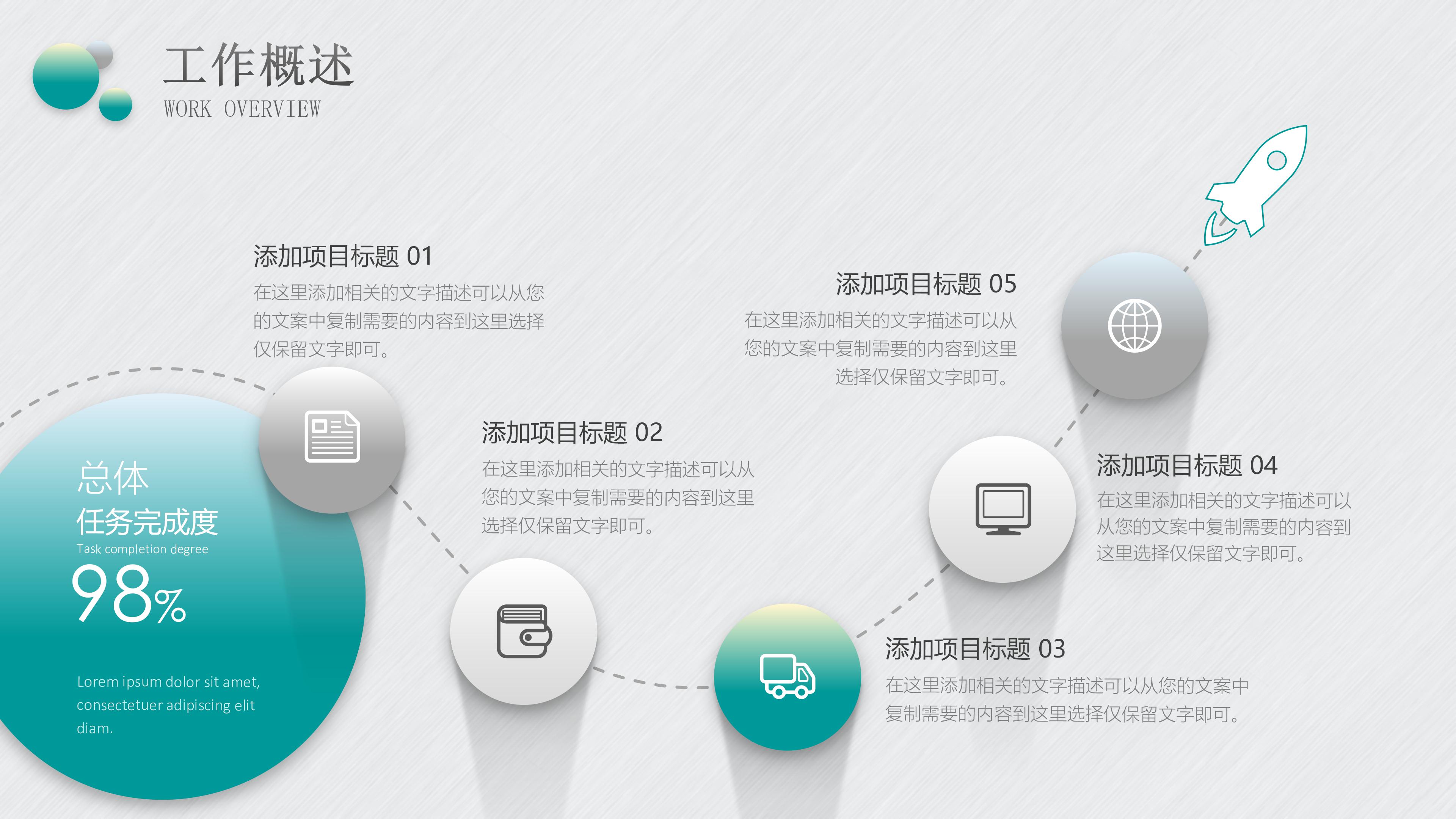 人工智能五分钟演讲ppt模板