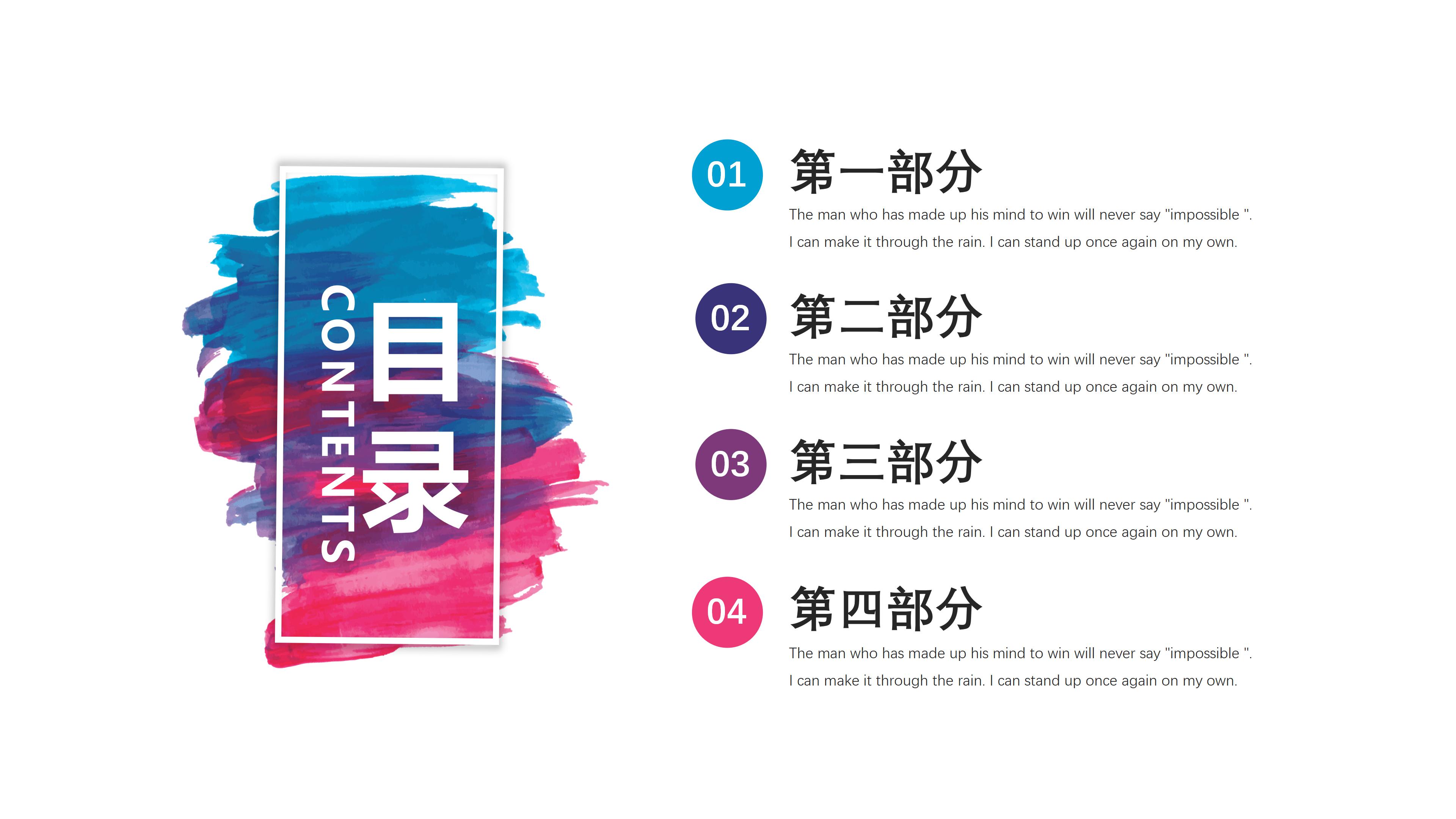 分析创业创新案例ppt模板