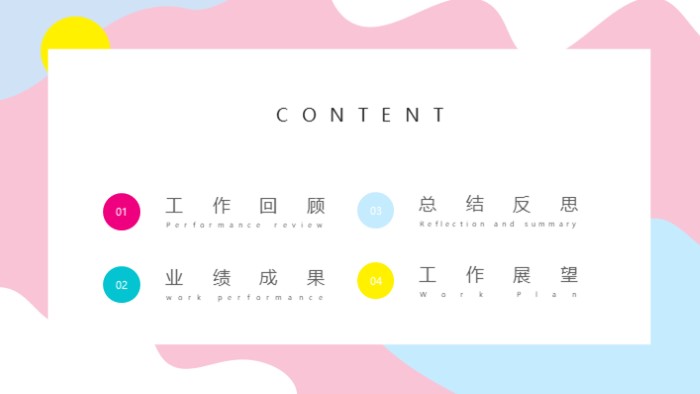 2020马卡龙色系毕业答辩ppt模板