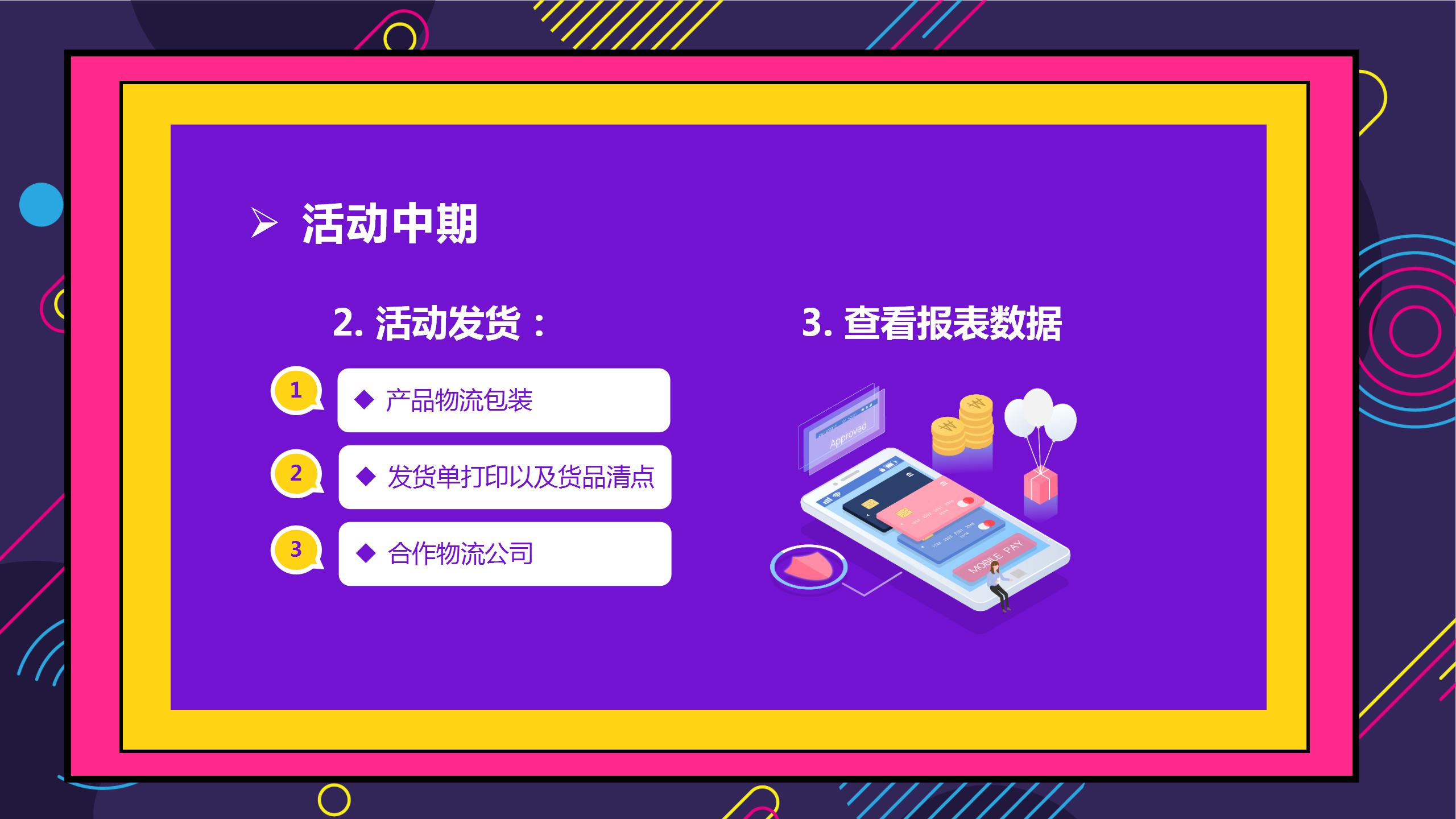 618粉丝狂欢节促销活动策划ppt模板