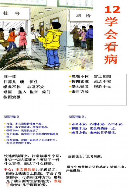 学会看病ppt课件