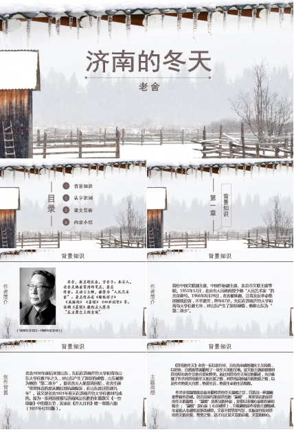 济南的冬天ppt课件9
