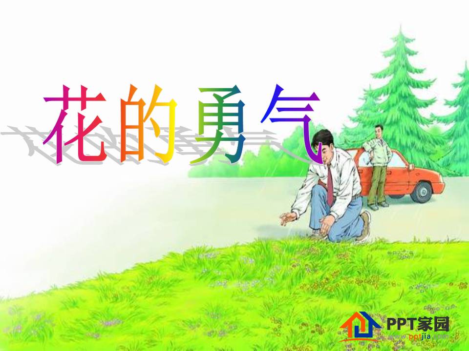 花的勇气ppt公开课