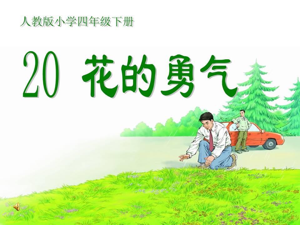 花的勇气ppt完美版
