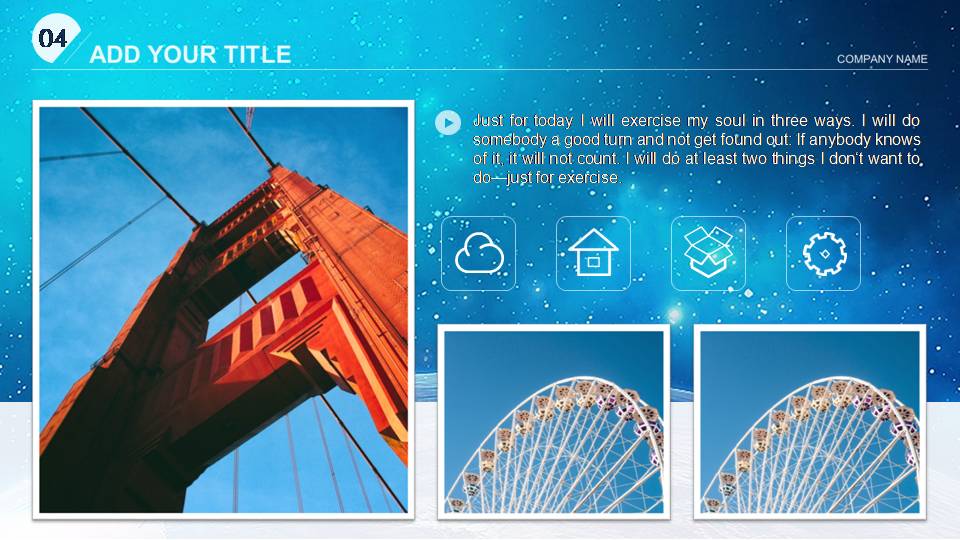 星空ppt高清模板