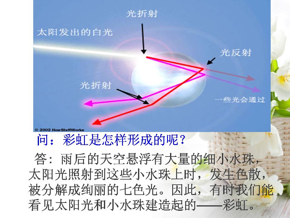 光的色散ppt课件人教版