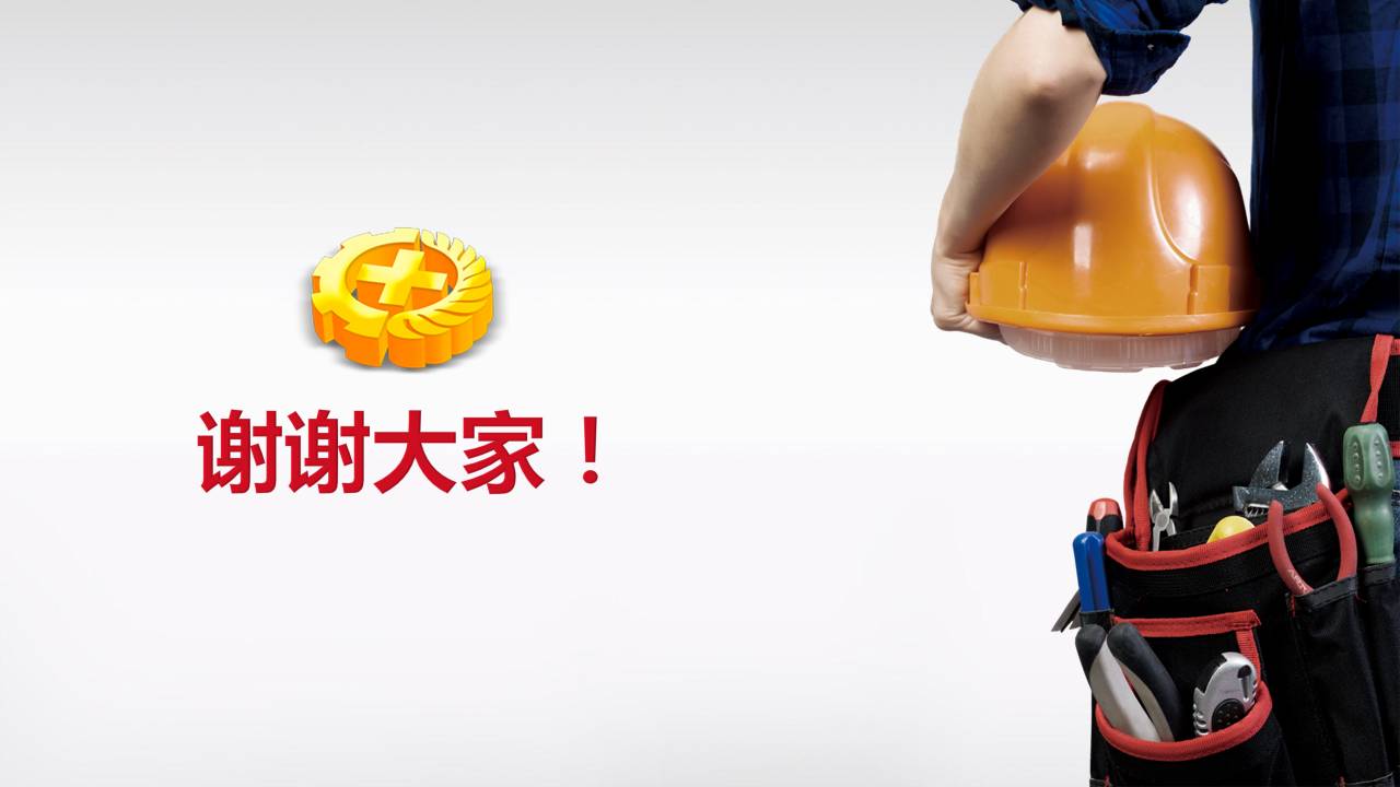 工程安全类ppt模板 