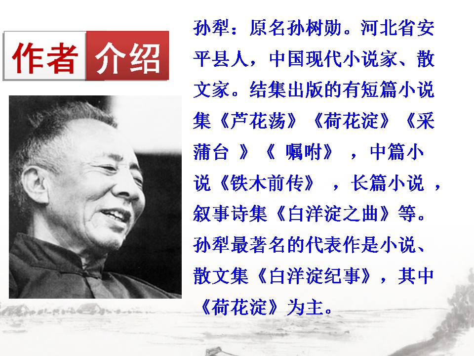 芦花荡ppt粤教版