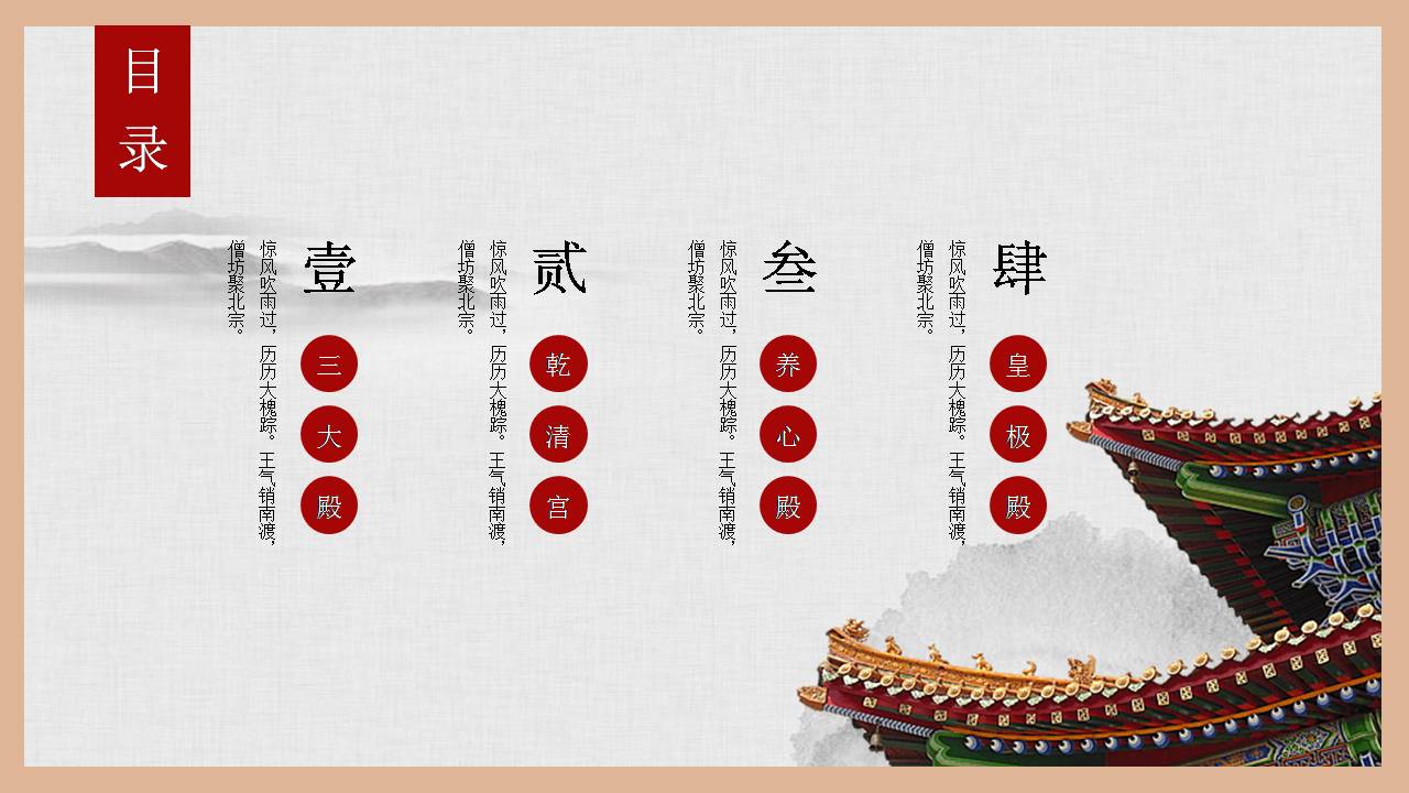 中国传统文化故宫ppt