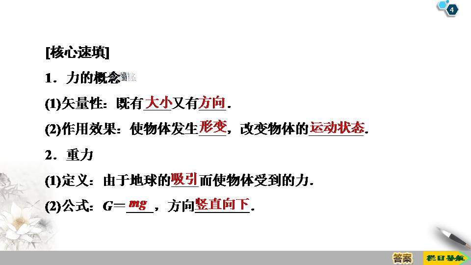 胡克定律ppt 章末复习