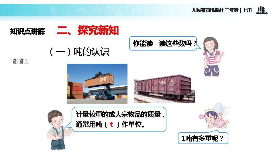 吨的认识ppt课件