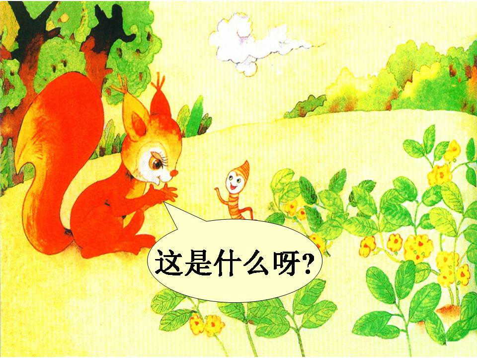 小松鼠找花生果ppt