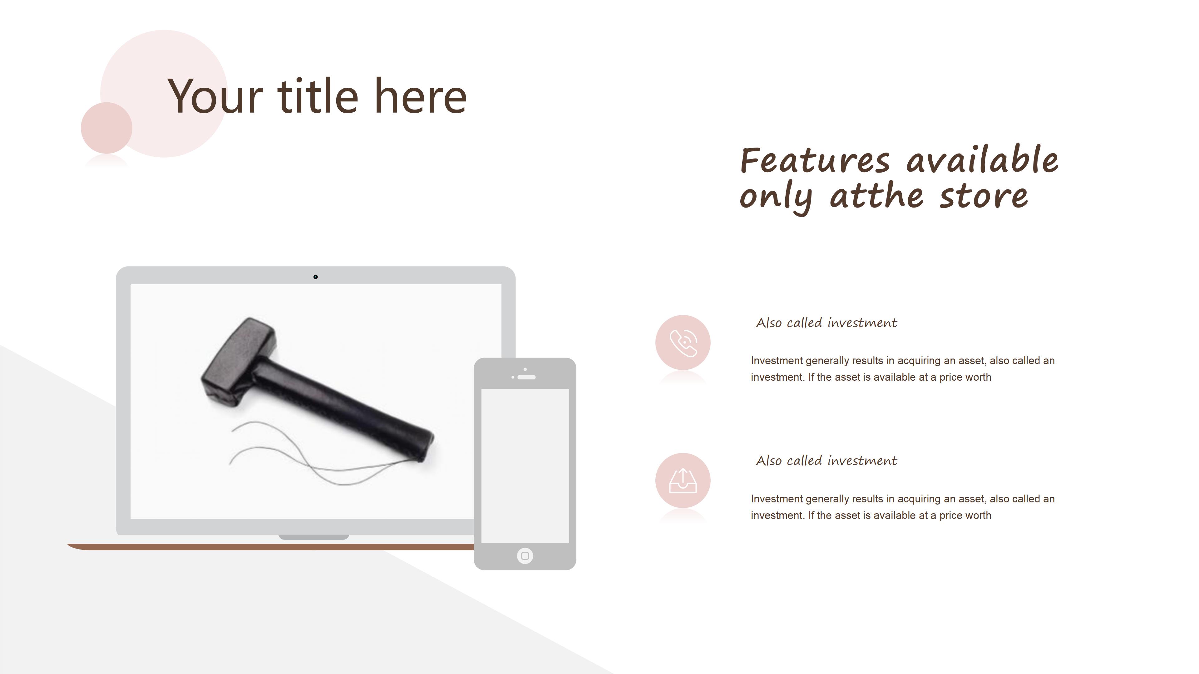 众筹项目商业计划书ppt模板