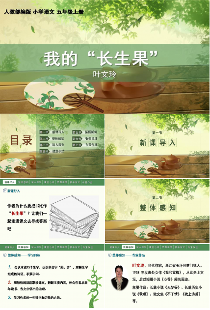 我的长生果ppt课件