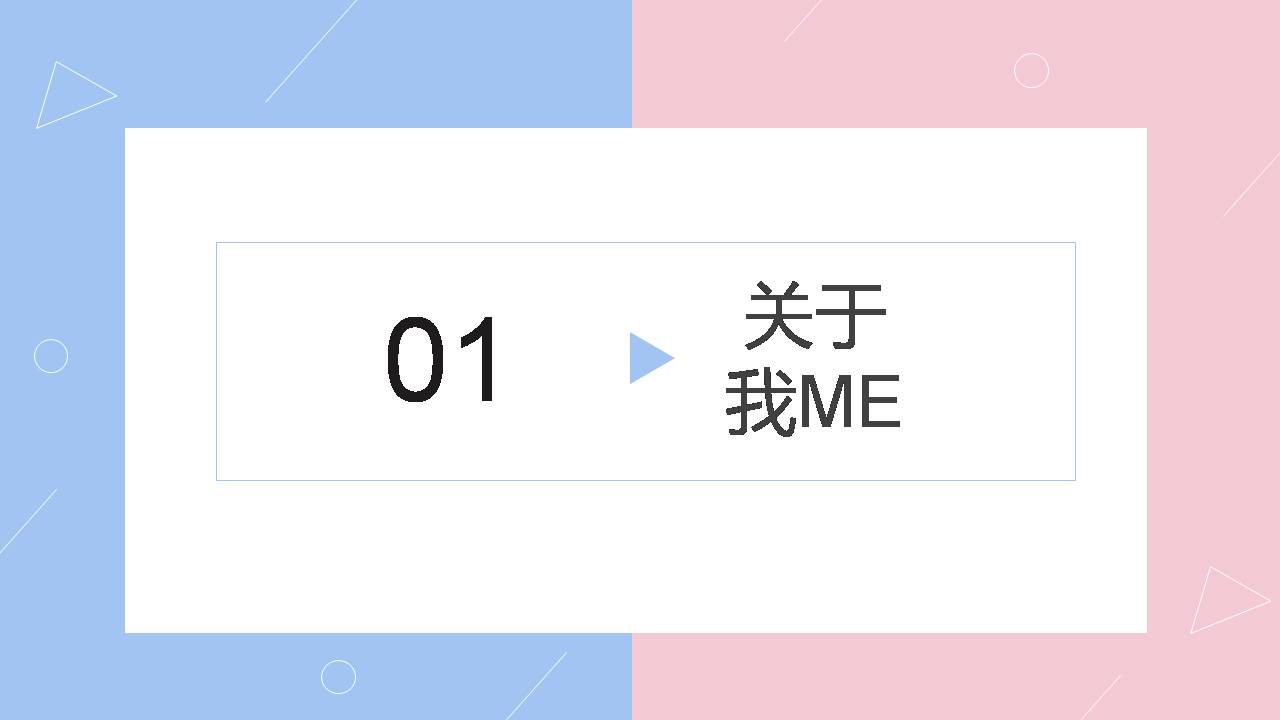 论文答辩ppt自述介绍
