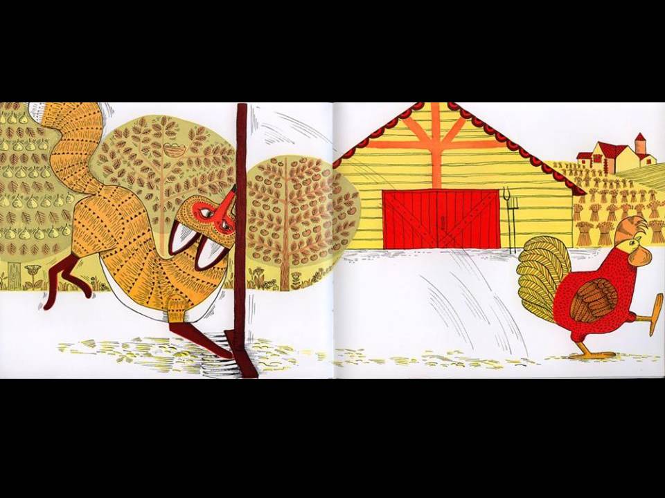 母鸡萝丝去散步ppt